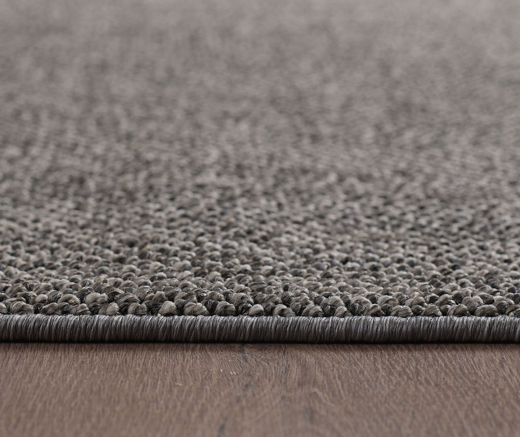 MORELIA - Tapis moderne aspect laine bouclée - MOR4300GRI