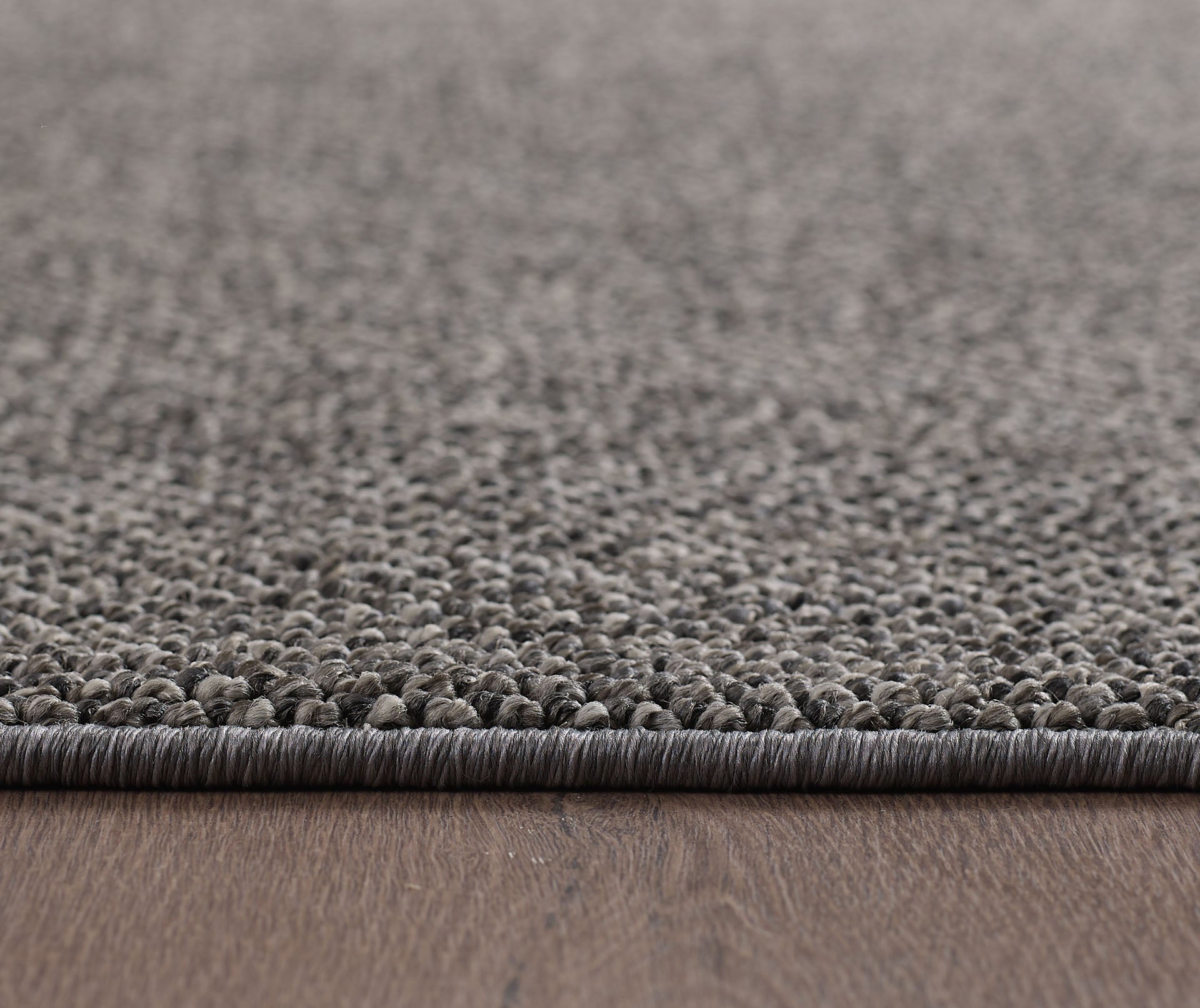 MORELIA - Tapis moderne aspect laine bouclée - MOR4300GRI