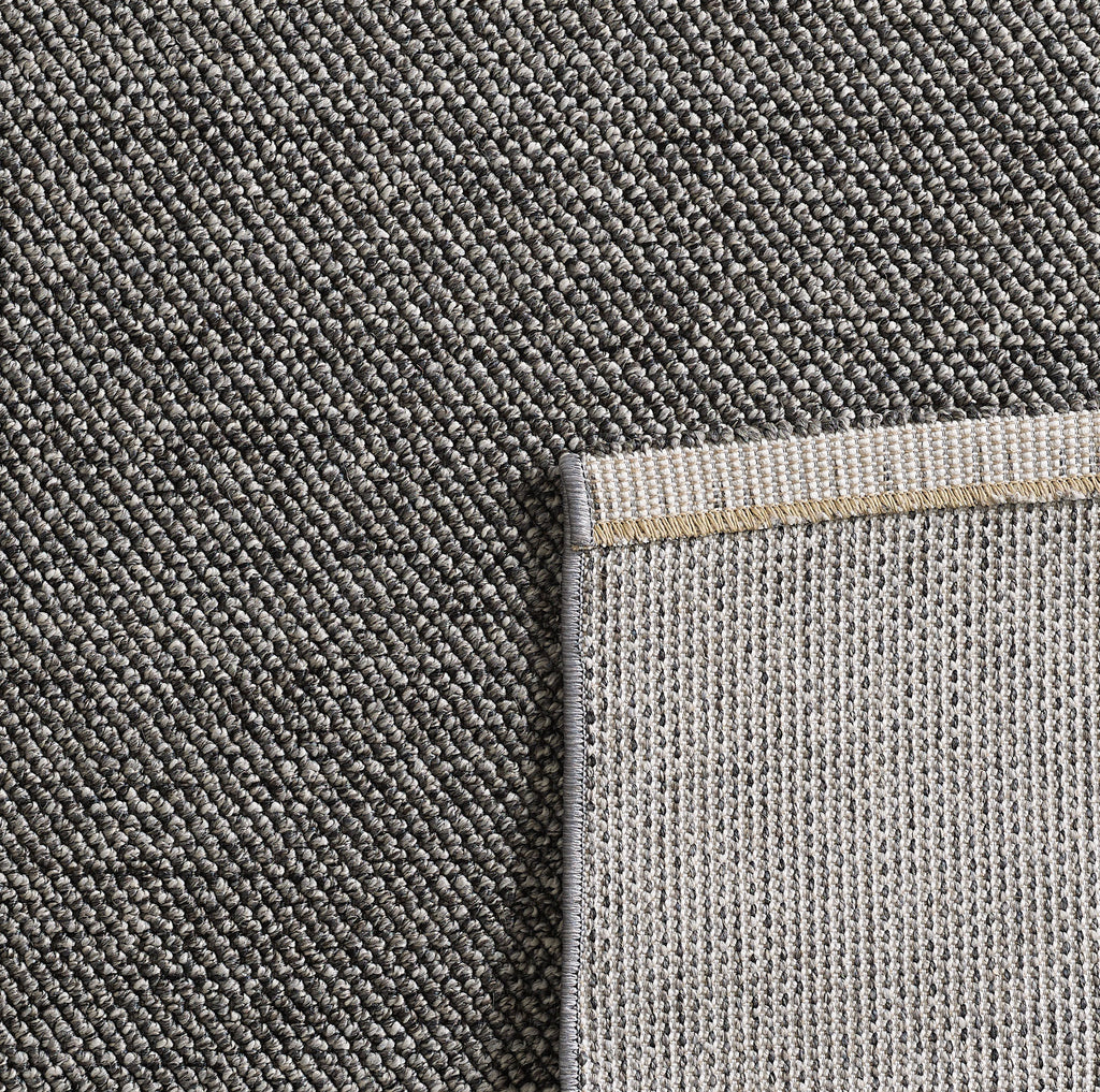 MORELIA - Tapis moderne aspect laine bouclée - MOR4300GRI
