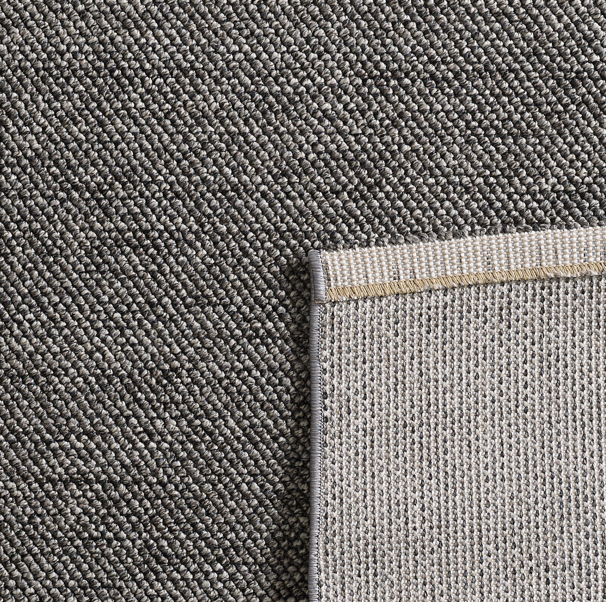 MORELIA - Tapis moderne aspect laine bouclée - MOR4300GRI