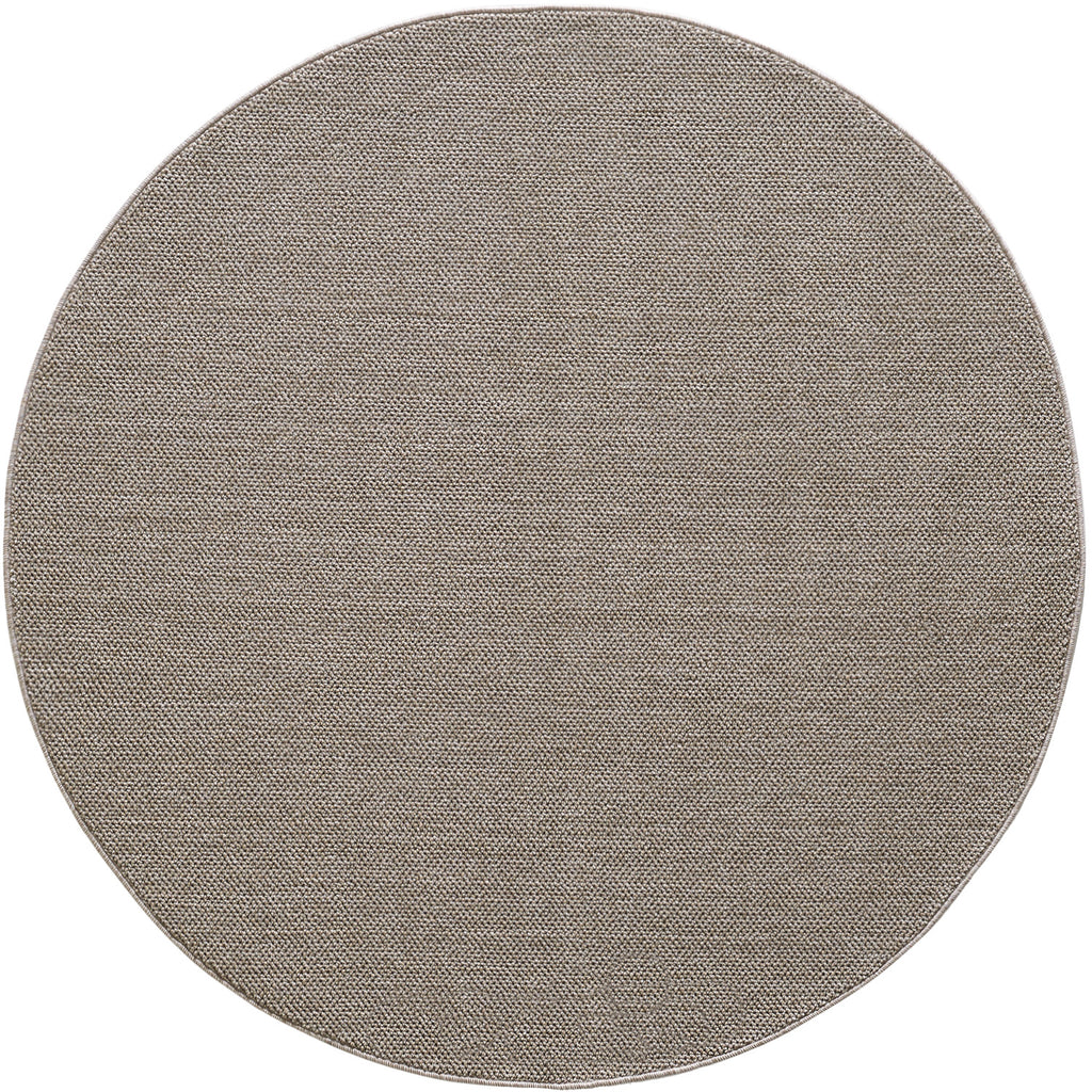 MORELIA - Tapis moderne rond aspect laine bouclée - MOR4300MAR