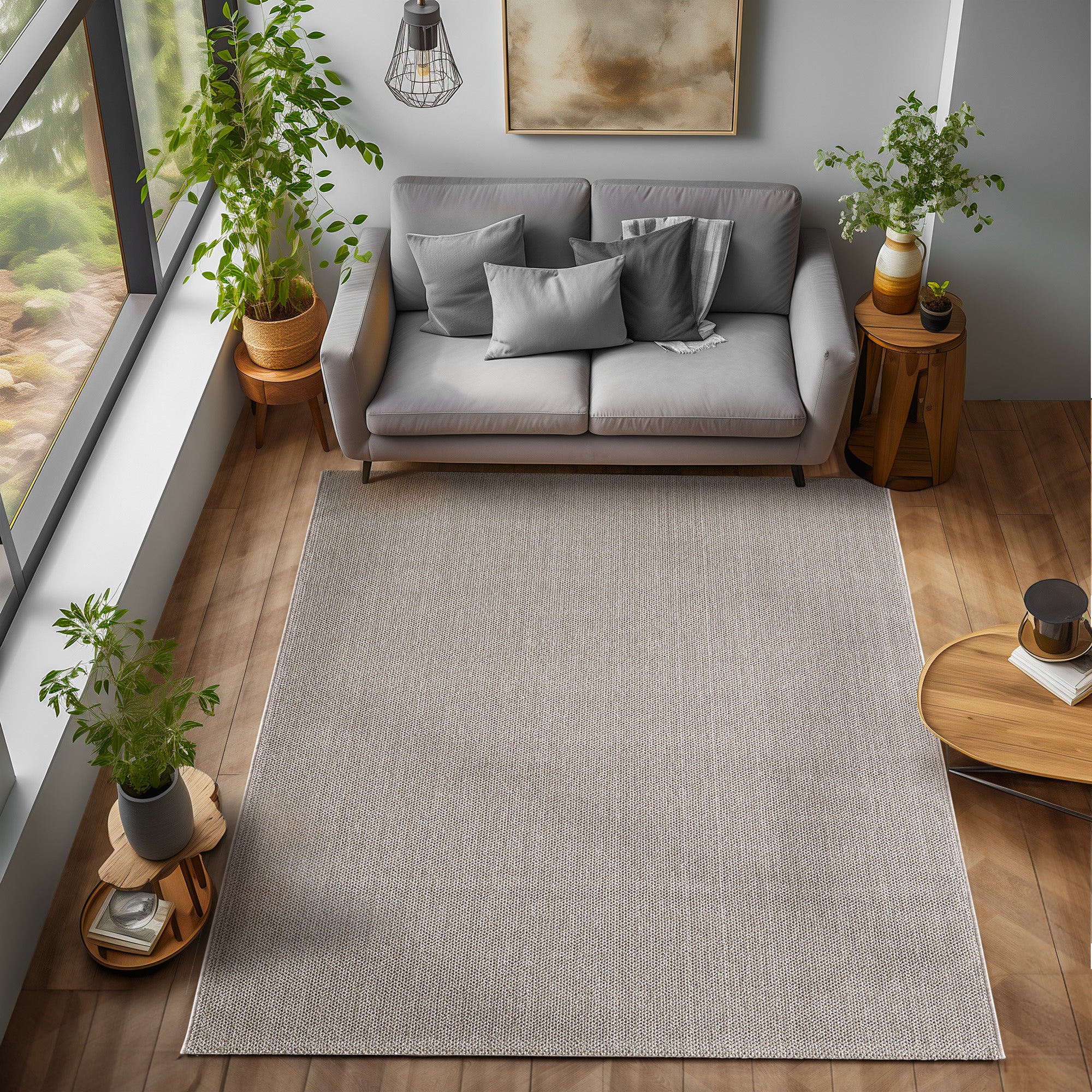 MORELIA - Tapis moderne aspect laine bouclée - MOR4300MAR