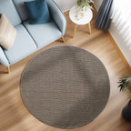 MORELIA - Tapis moderne rond aspect laine bouclée - MOR4300MAR
