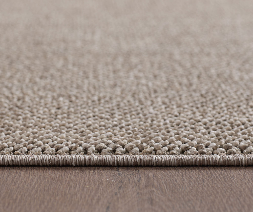 MORELIA - Tapis moderne rond aspect laine bouclée - MOR4300MAR