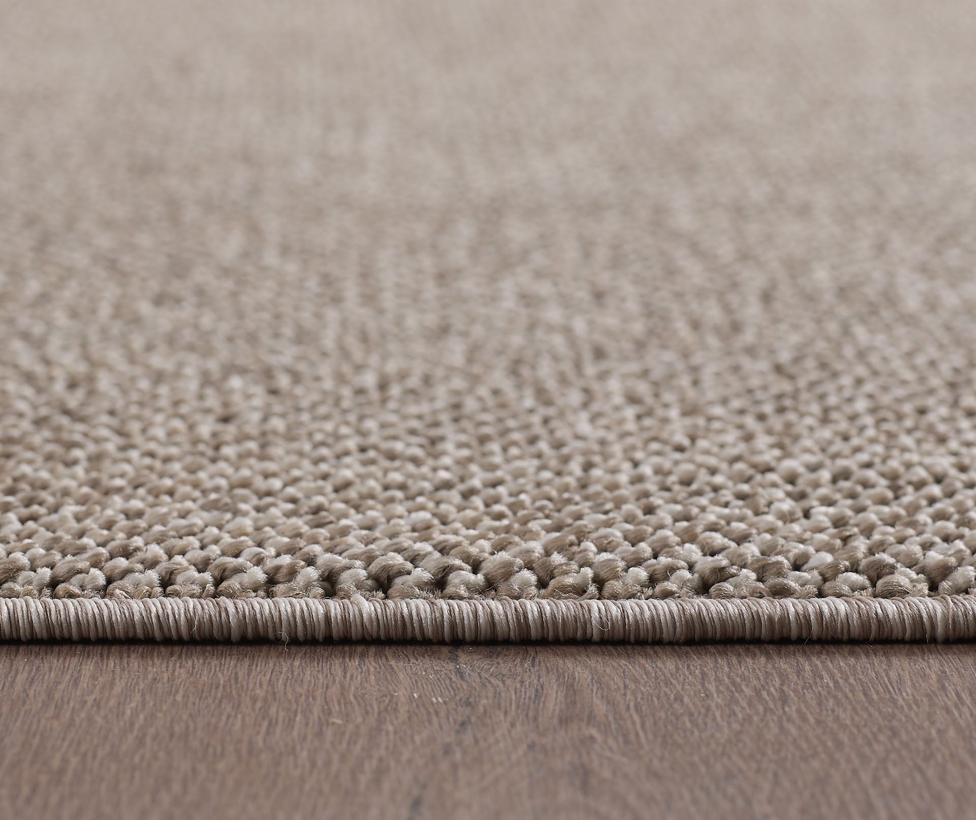 MORELIA - Tapis moderne rond aspect laine bouclée - MOR4300MAR
