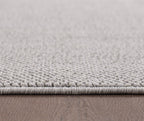 MORELIA - Tapis moderne rond aspect laine bouclée - MOR4300SIL