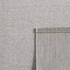 MORELIA - Tapis moderne rond aspect laine bouclée - MOR4300SIL