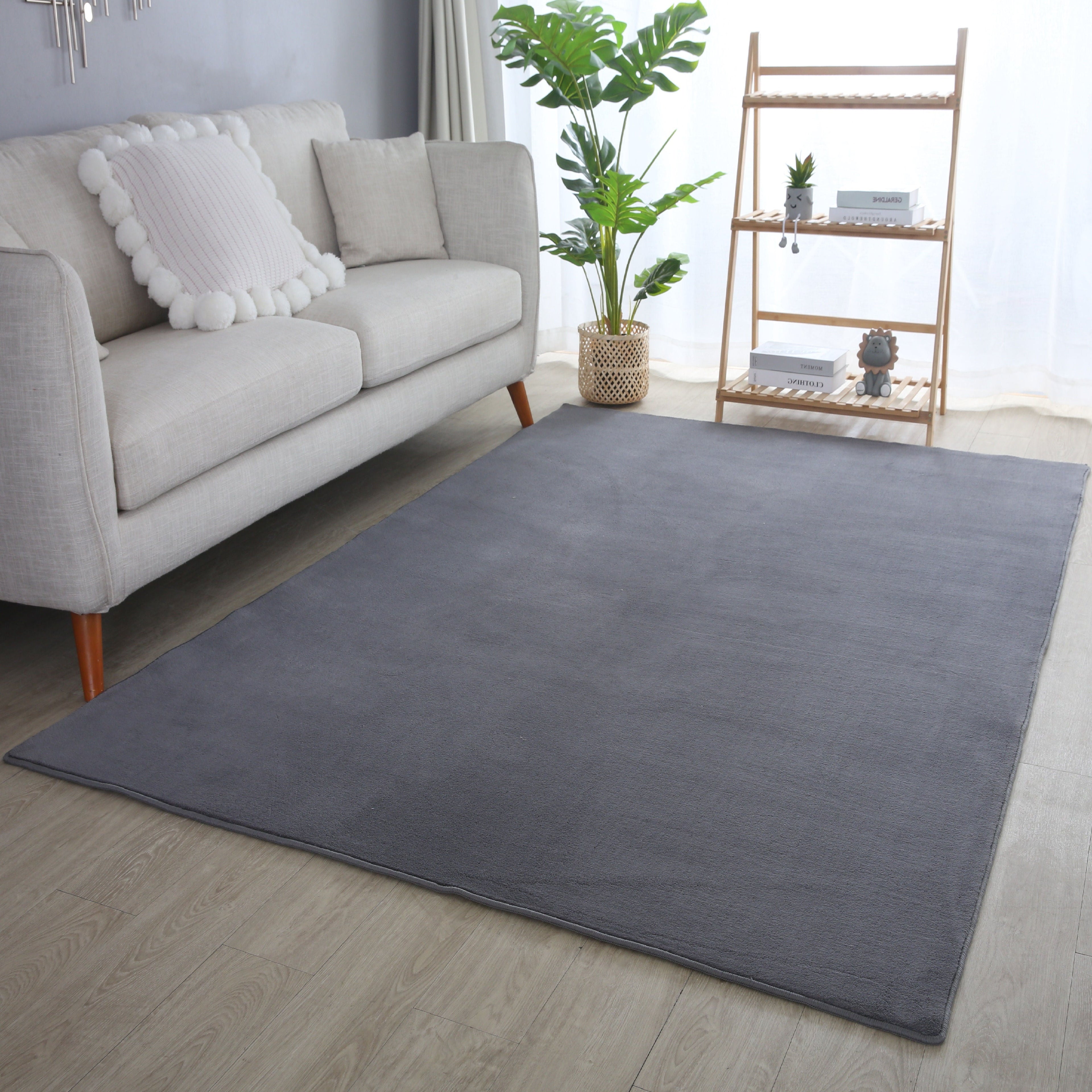 MOSCOU - tapis uni minimaliste - MOS5400GRI MOSCOU