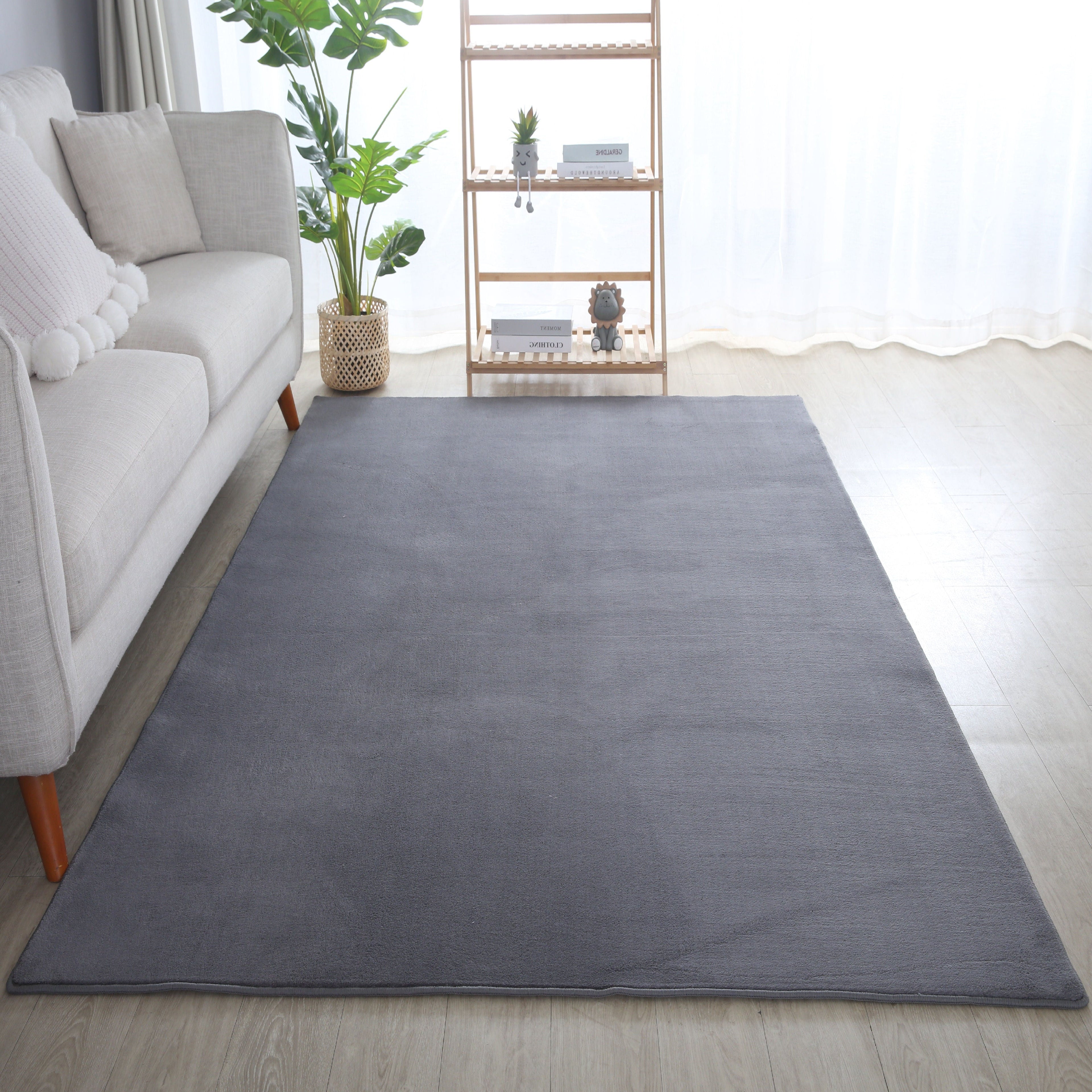 MOSCOU - tapis uni minimaliste - MOS5400GRI MOSCOU