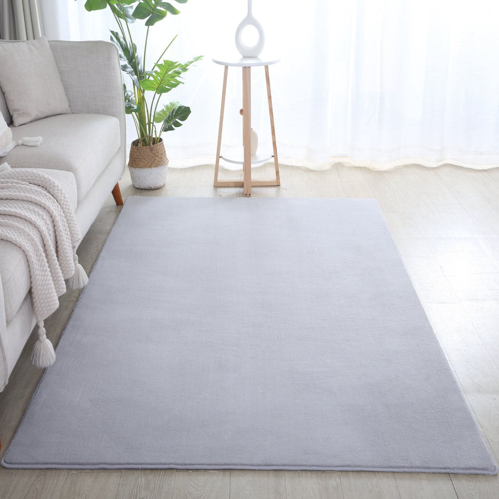 MOSCOU - tapis uni minimaliste - MOS5400SIL MOSCOU