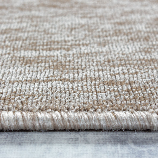 NADOR - Tapis de salon rond moderne - NAD1800BEI