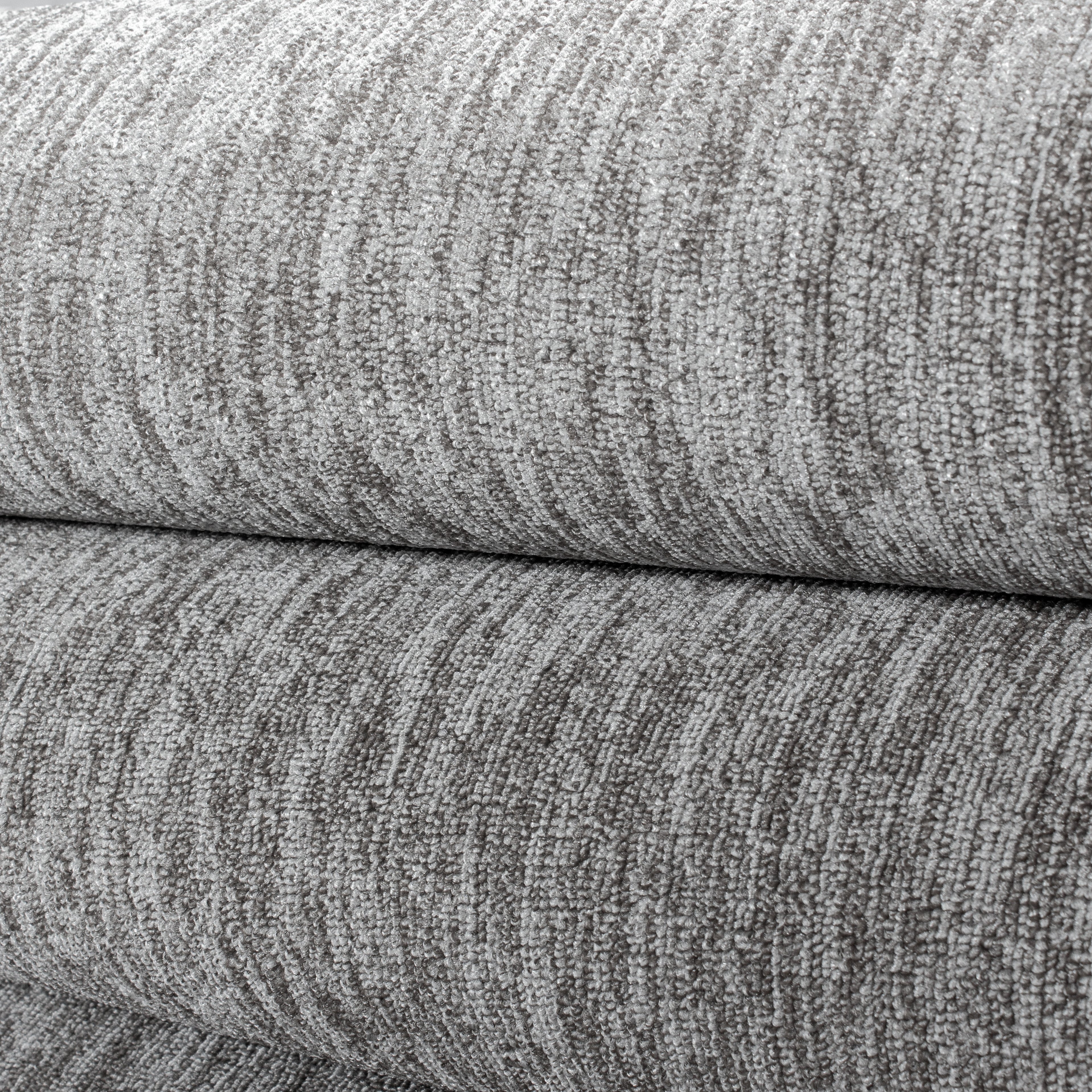 NADOR - Tapis de salon rond moderne - NAD1800GRC