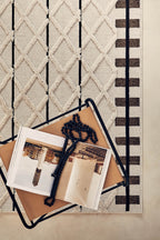 Tapis losanges en 3d : NAL650GRI NALA