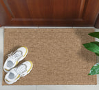 NATURE - Tapis aspect jute naturel beige à motifs losanges - NAT8729BEI NATURE