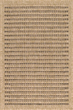 Tapis effet jute naturel uni marron : NAT8751MAR tapis salon nazar