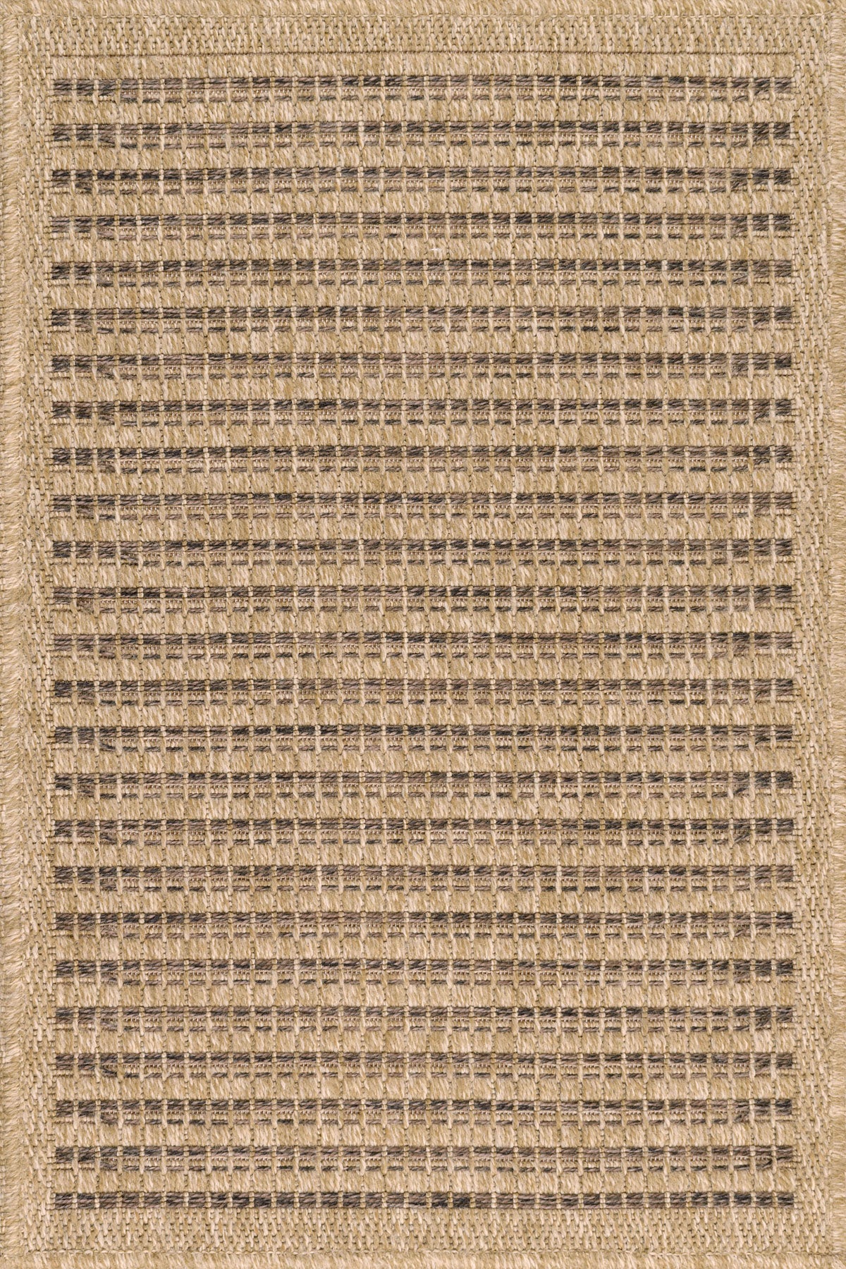 Tapis effet jute naturel uni marron : NAT8751MAR tapis salon nazar