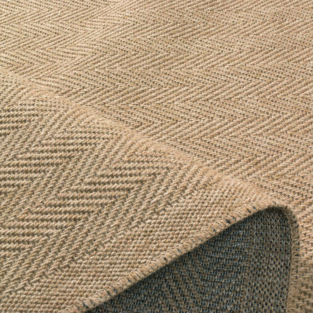 NATURE - Tapis effet jute naturel à motif chevron - NAT8753BEI NATURE