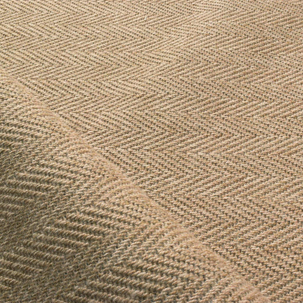 NATURE - Tapis effet jute naturel à motif chevron - NAT8753BEI NATURE