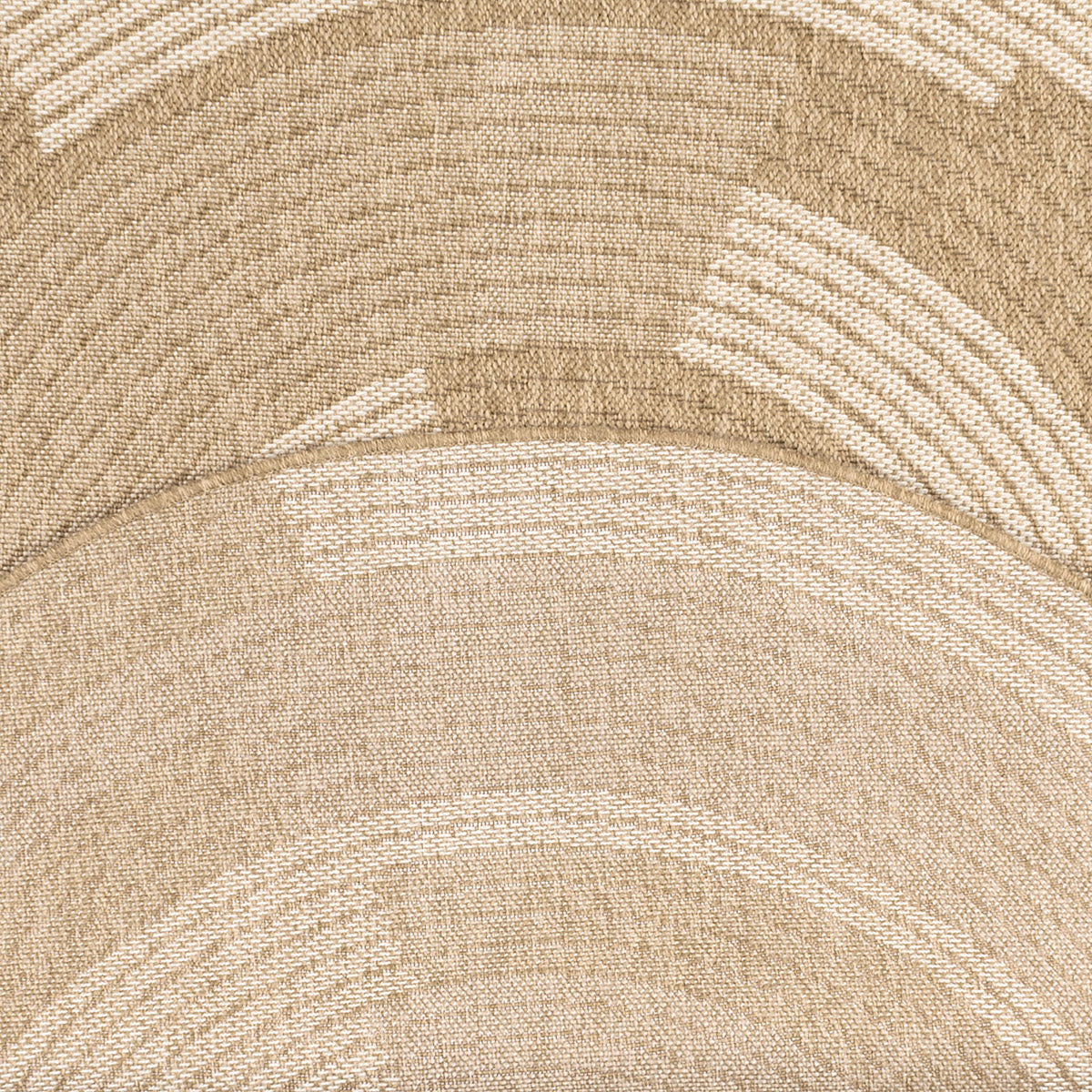 Tapis sisal effet jute en polypropylène : NAT8865BLA NATURE