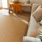 NATURE - Tapis intérieur et extérieur aspect jute jaune - NAT8877JAU NATURE