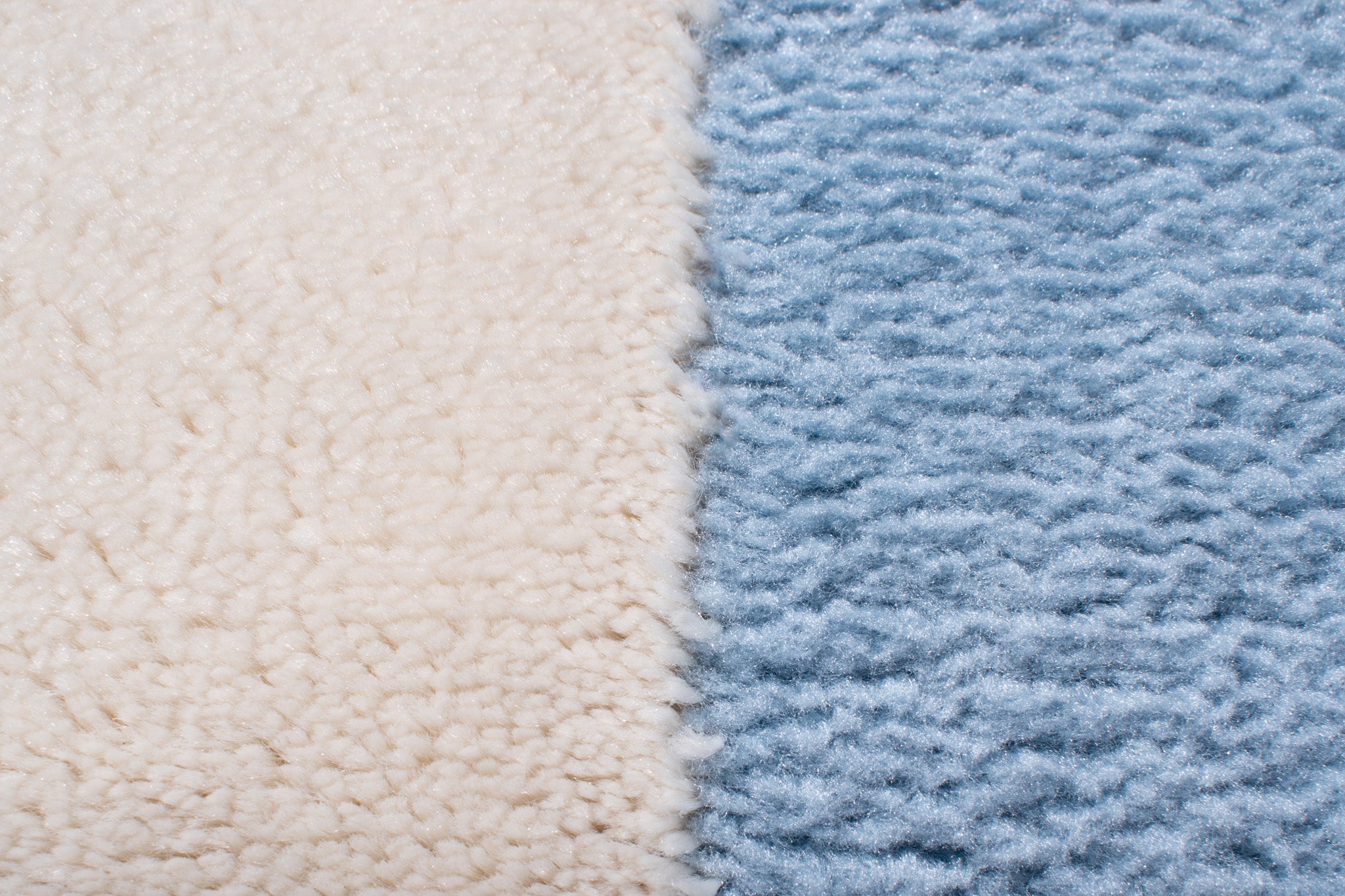 Tapis de salon à poils ras motif géométrique bleu : NEL793BLE NELY