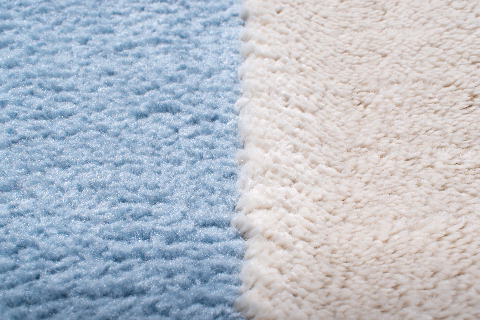 Tapis de salon à poils ras motif vague bleu : NEL794BLE NELY