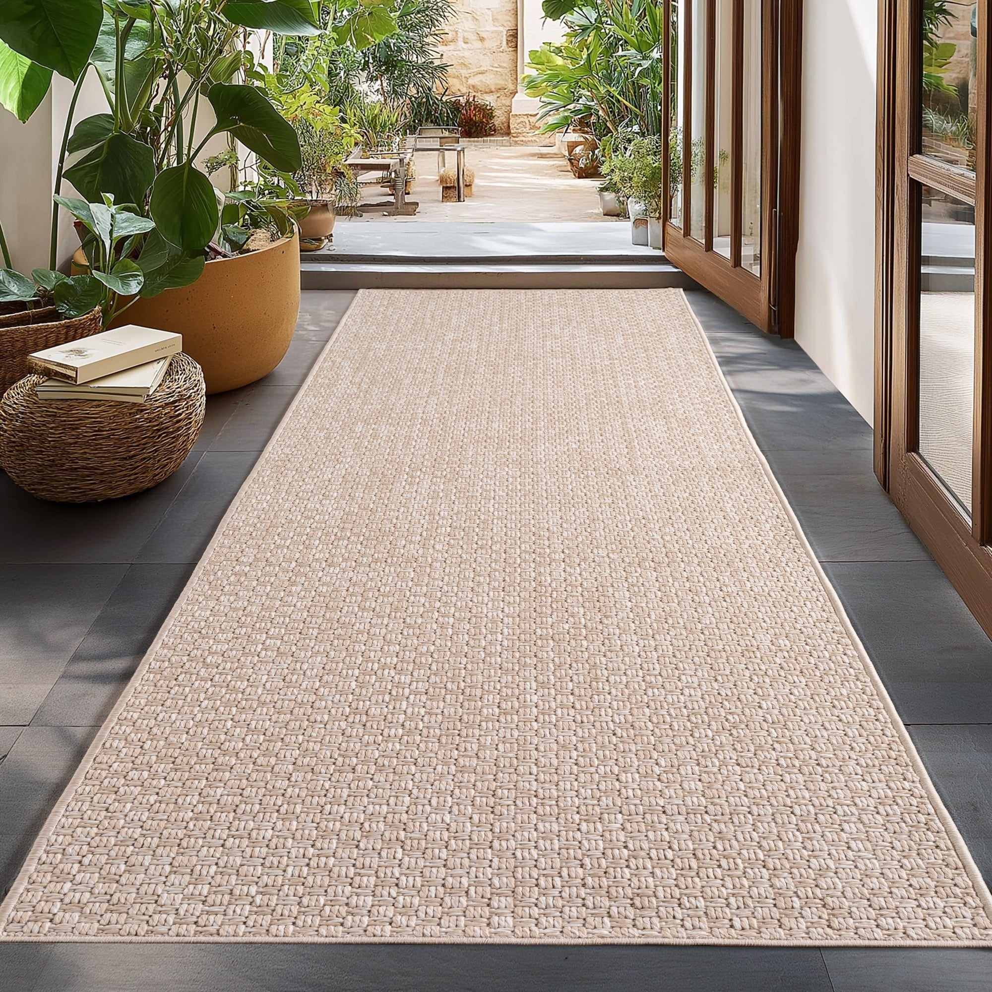 NEREA – Tapis Intérieur/Extérieur Beige au Design Moderne - NER1901BEI NEREA