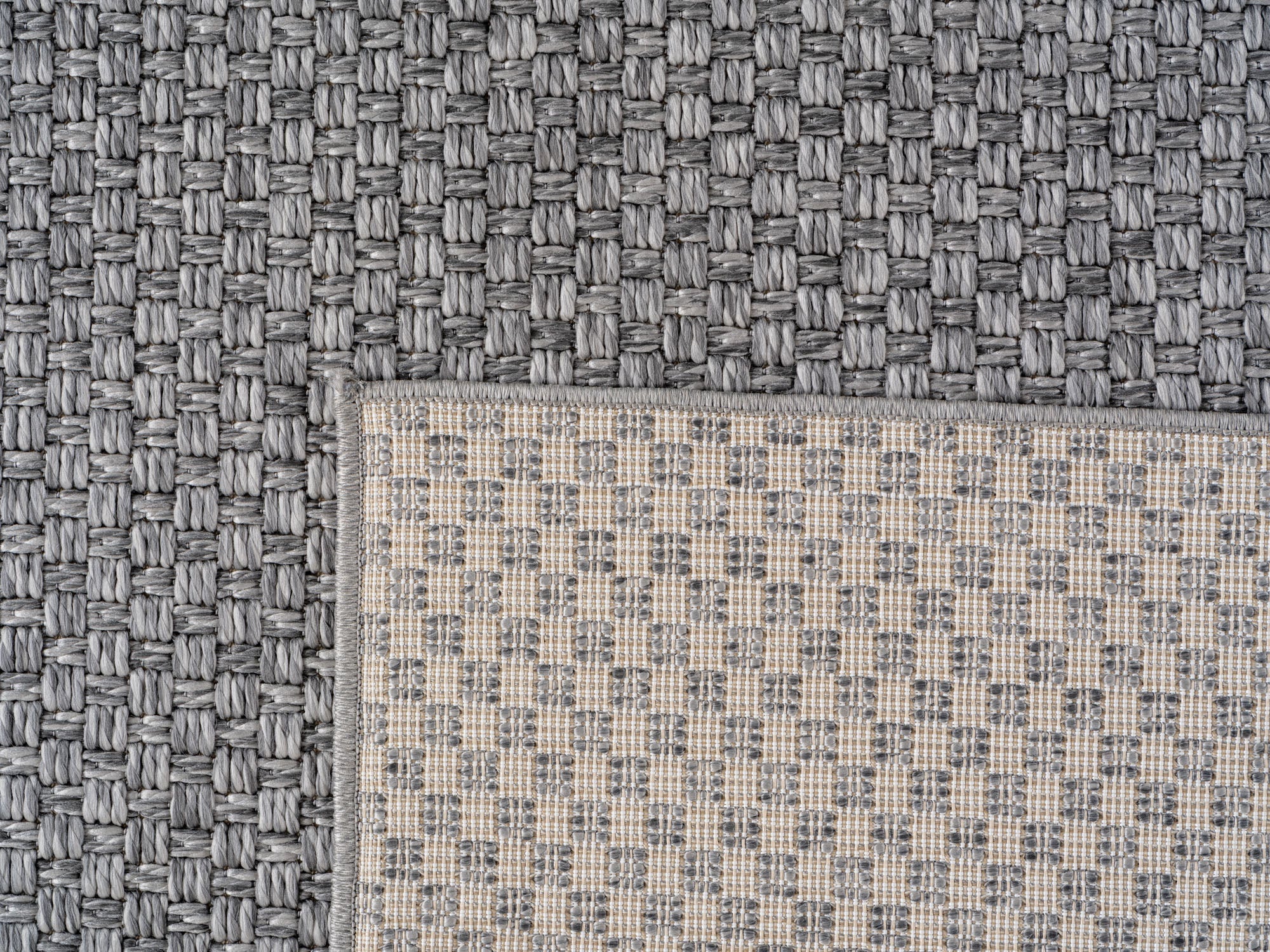 NEREA – Tapis Intérieur/Extérieur Gris au Design Moderne - NER1901GRI NEREA