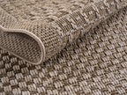 NEREA – Tapis Intérieur/Extérieur Beige au Design Damier - NER1902BEI NEREA