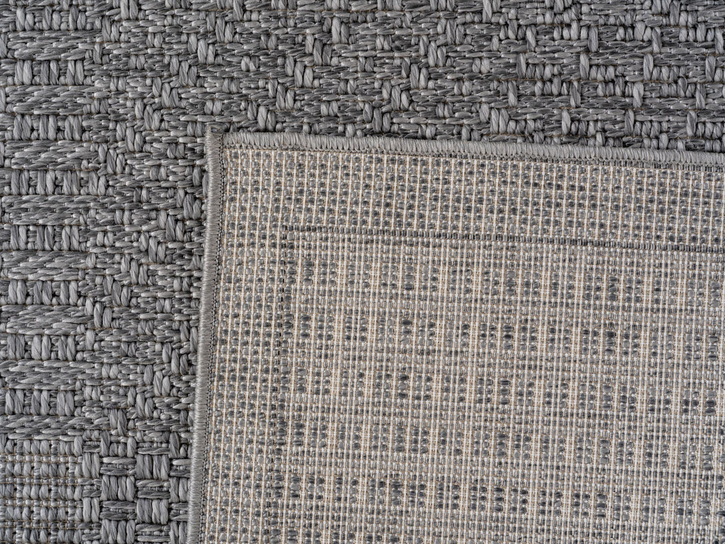 NEREA – Tapis Intérieur/Extérieur Gris au Design Damier - NER1902GRI NEREA