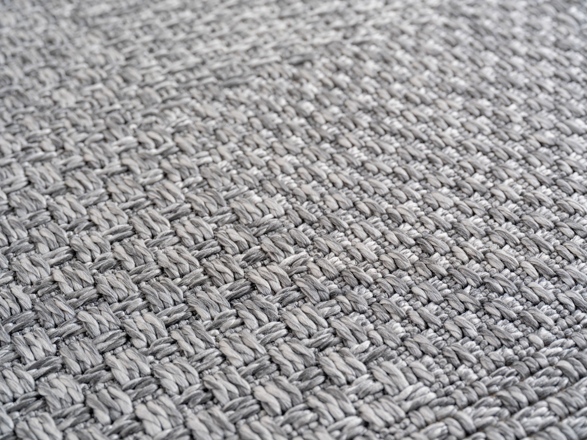 NEREA – Tapis Intérieur/Extérieur Gris au Design Damier - NER1902GRI NEREA