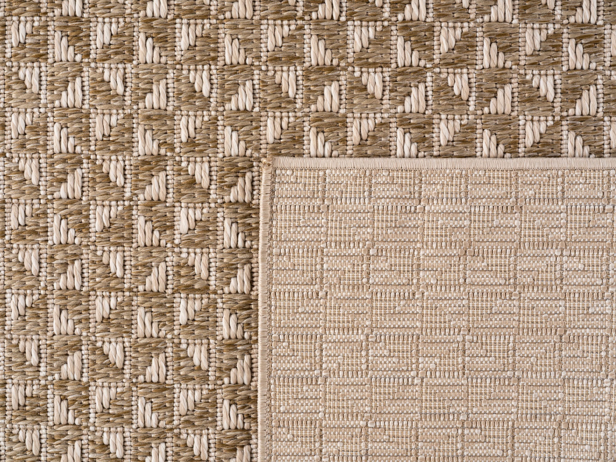 NEREA – Tapis Intérieur/Extérieur Beige au Design Contemporain - NER1903BEI NEREA