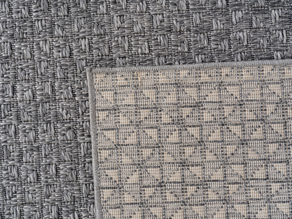 NEREA – Tapis Intérieur/Extérieur Gris au Design Contemporain - NER1903GRI NEREA