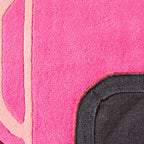 Nuage sucré – Tapis en laine Rose et Bordeaux - Nuage sucré