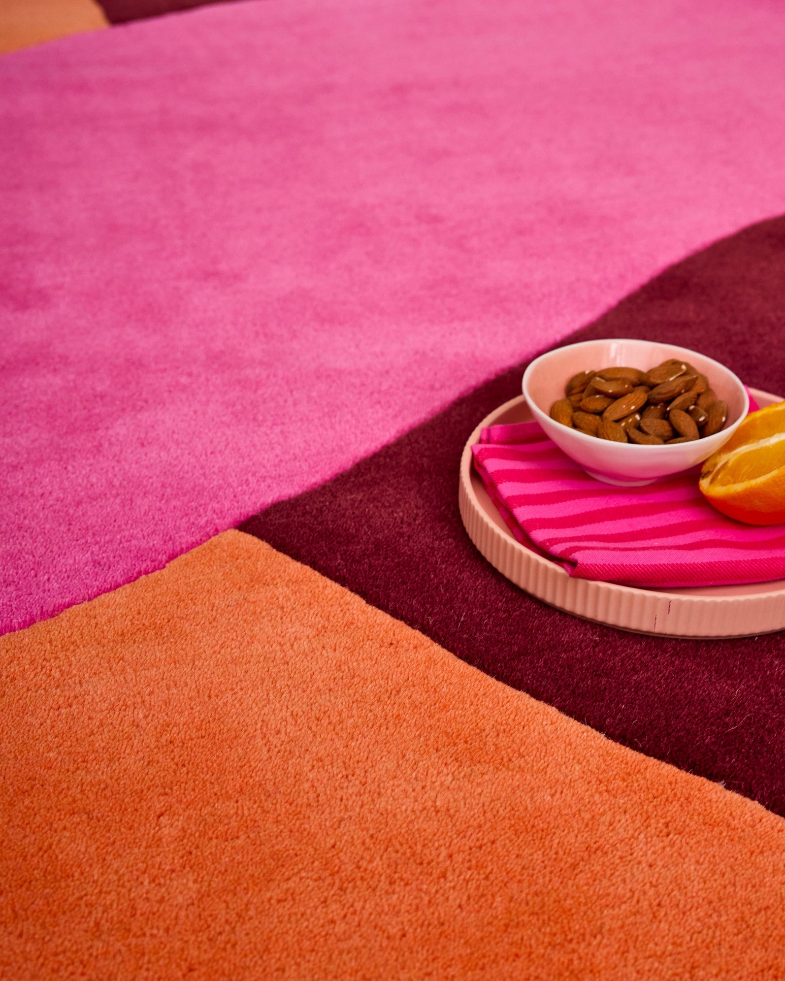 Nuage sucré – Tapis en laine – Multicolore Nuage sucré