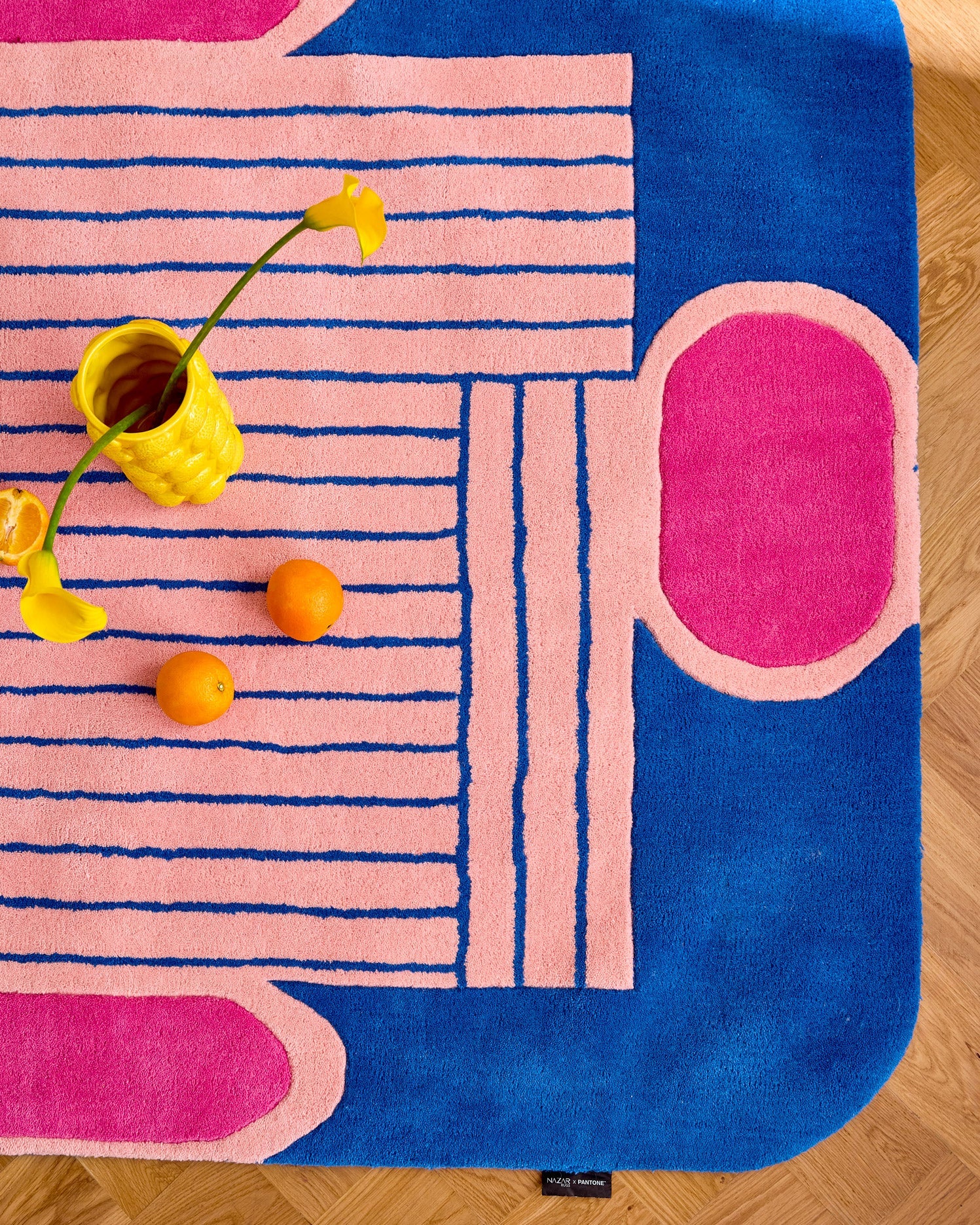 Nuage sucré – Tapis en laine – Bleu Nuage sucré