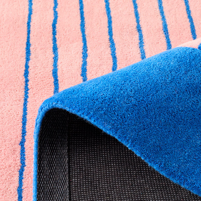 Nuage sucré – Tapis en laine – Bleu Nuage sucré