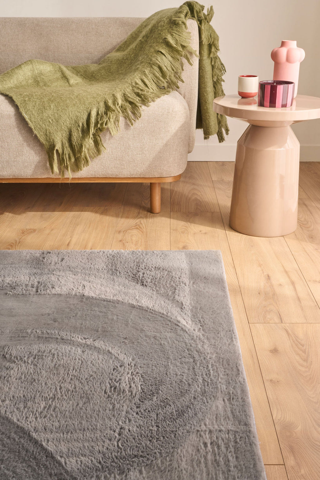 Tapis doux - Anthracite - Collection Nube NUBE