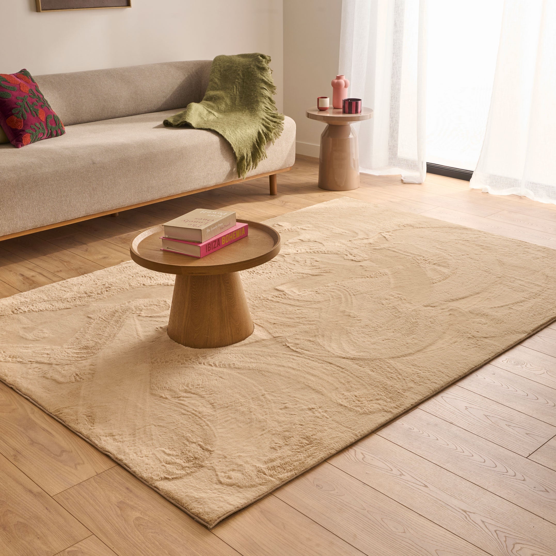 Tapis doux - Beige - Collection Nube NUBE
