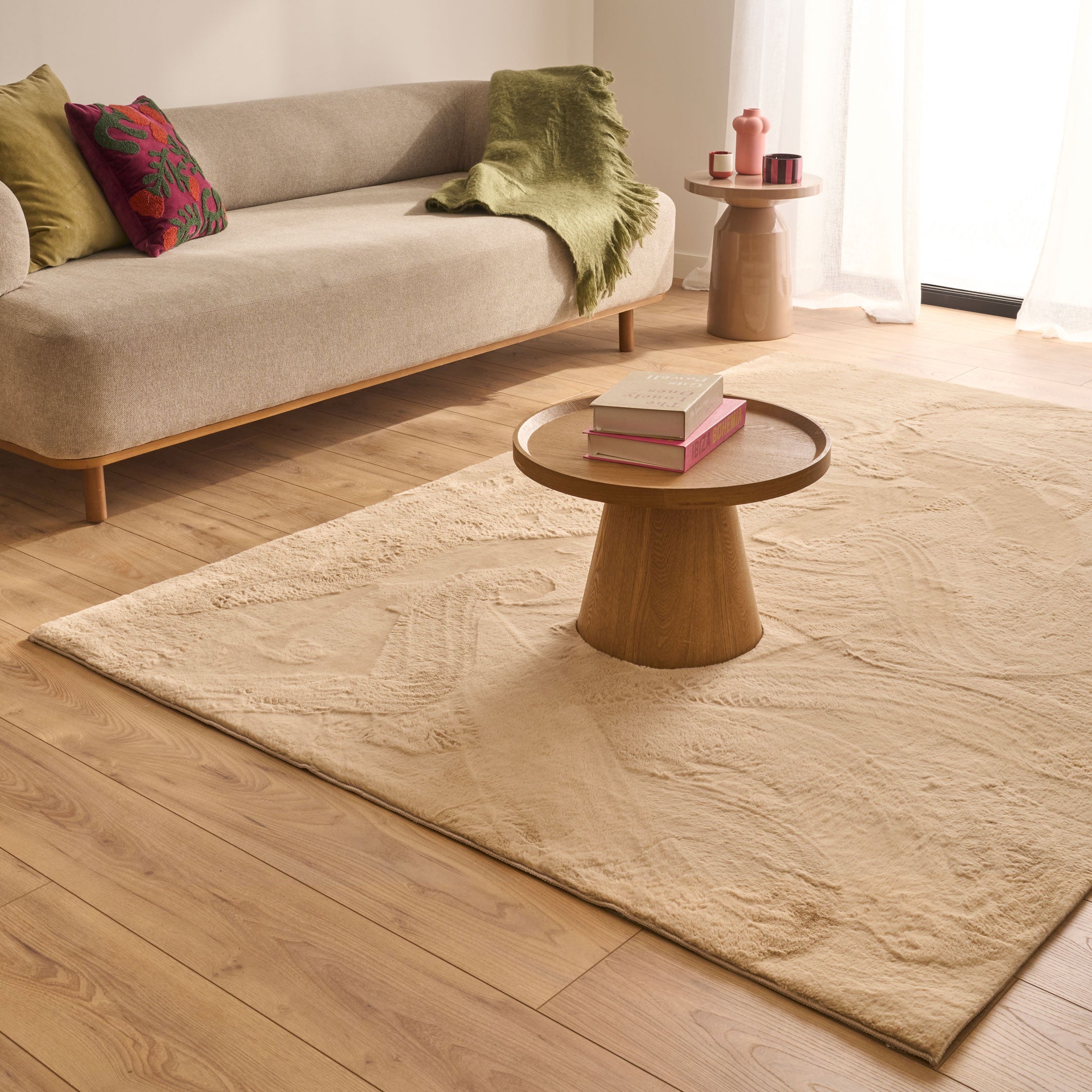 Tapis doux - Beige - Collection Nube NUBE