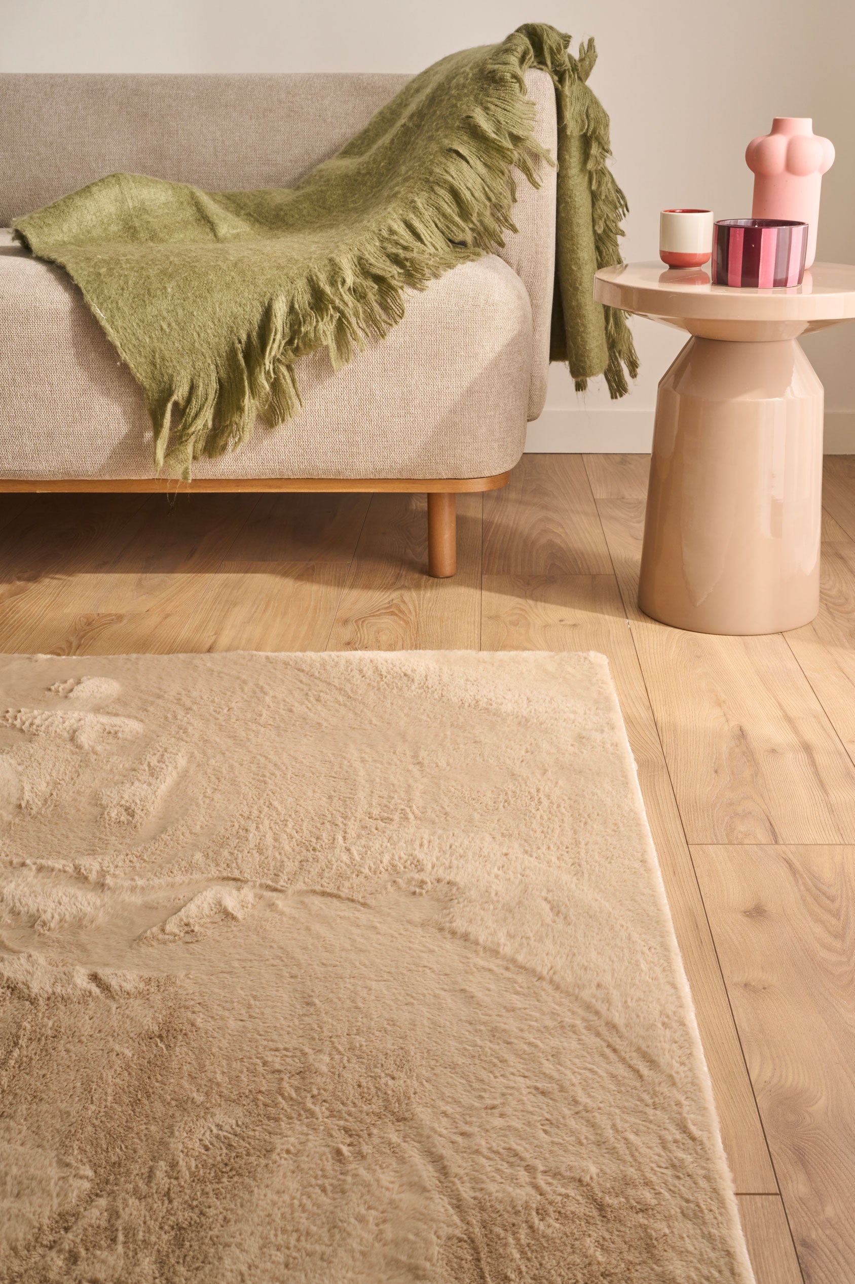 Tapis doux - Beige - Collection Nube NUBE