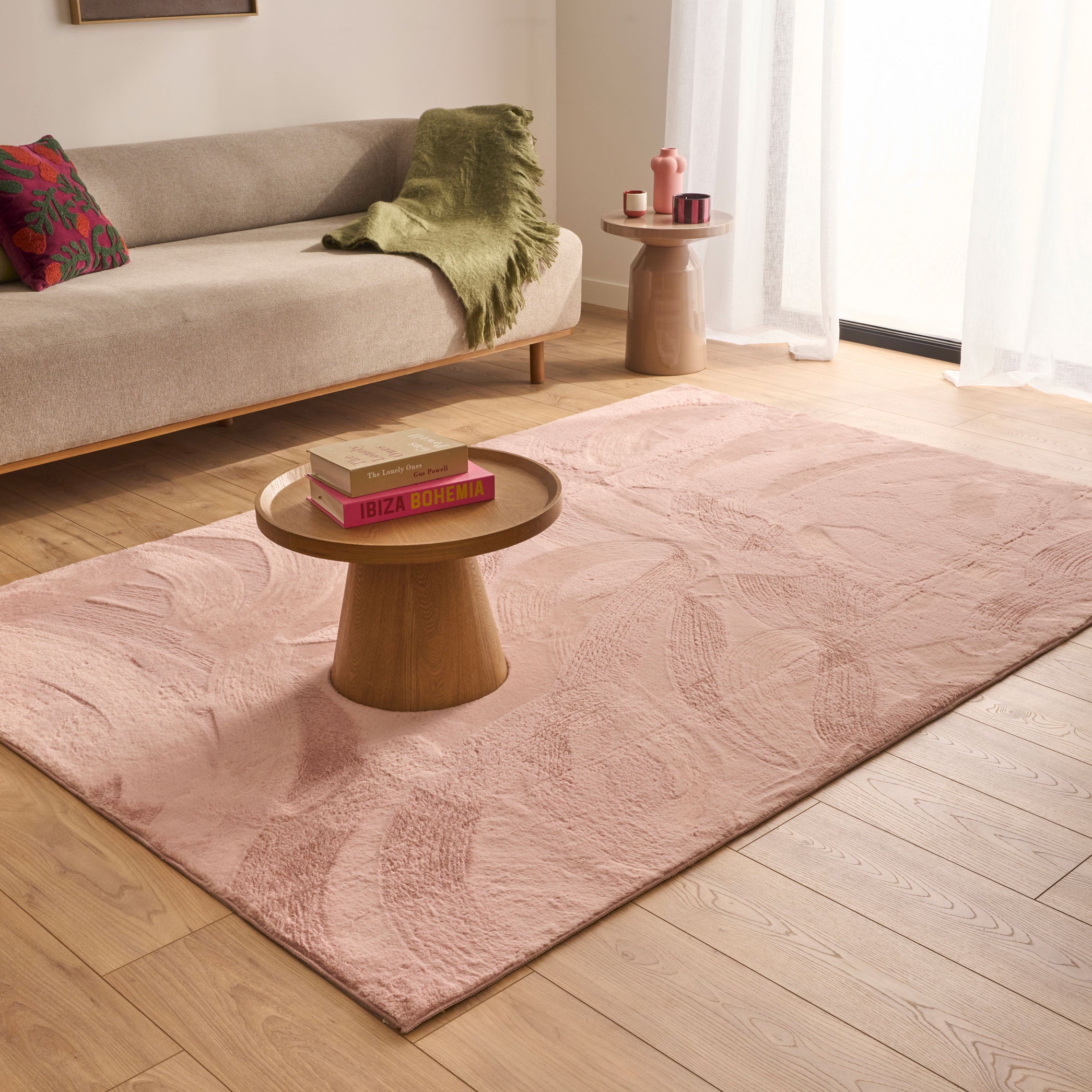 Tapis doux - Rose - Collection Nube NUBE