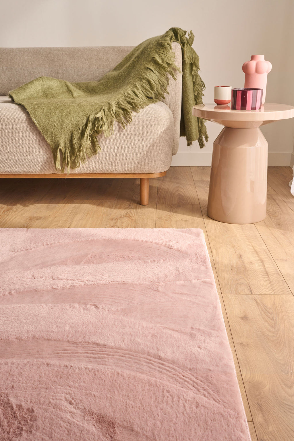 Tapis doux - Rose - Collection Nube NUBE