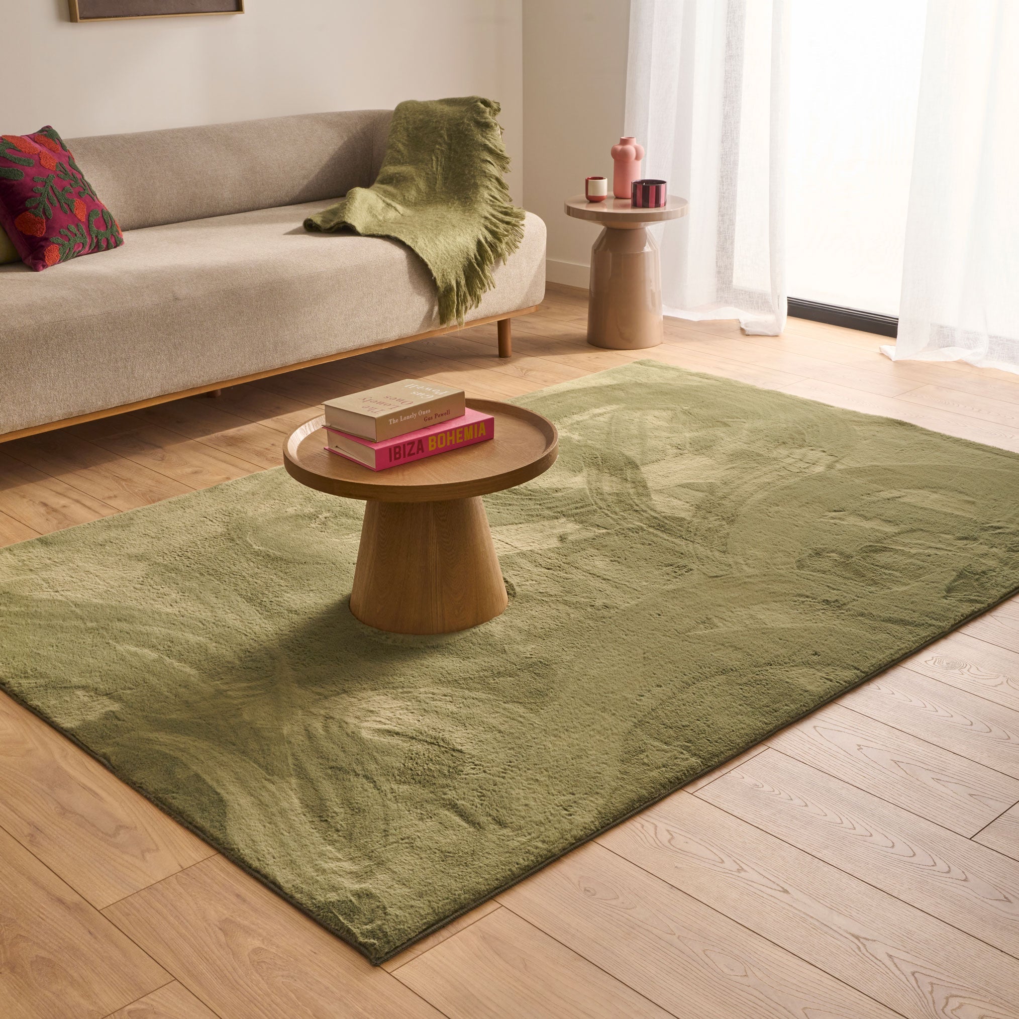 Tapis doux - Vert - Collection Nube NUBE