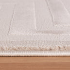 OIA - Tapis moderne à motif géométrique et nuances ton sur ton - OIA1111BEI