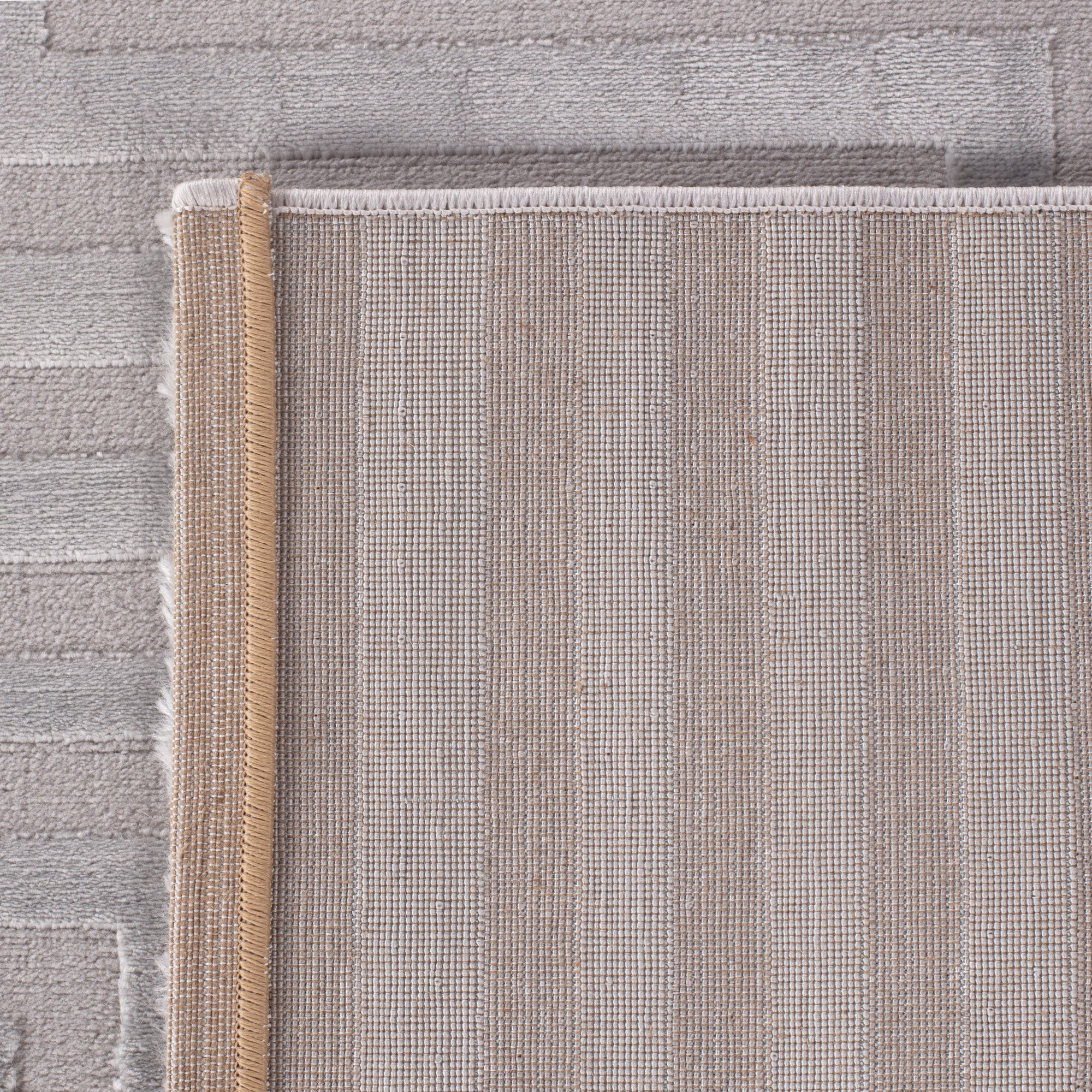 OIA - Tapis moderne à motif géométrique et nuances ton sur ton - OIA1111SIL