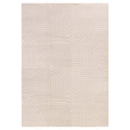 OIA - Tapis moderne à motif géométrique et nuances ton sur ton - OIA1112BEI