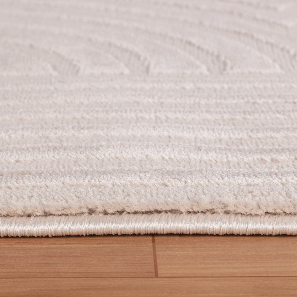 OIA - Tapis moderne à motif géométrique et nuances ton sur ton - OIA1112BEI