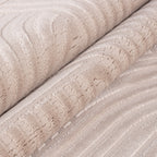 OIA - Tapis moderne à motif géométrique et nuances ton sur ton - OIA1112BEI