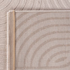 OIA - Tapis moderne à motif géométrique et nuances ton sur ton - OIA1112BEI